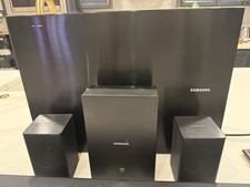 Samsung Soundbar With Wireless Subwoofer and Pair of Surrounds Complete Setup