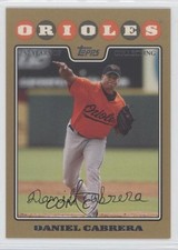 2008 Topps Gold Border 188/2008 Daniel Cabrera #341 0j0