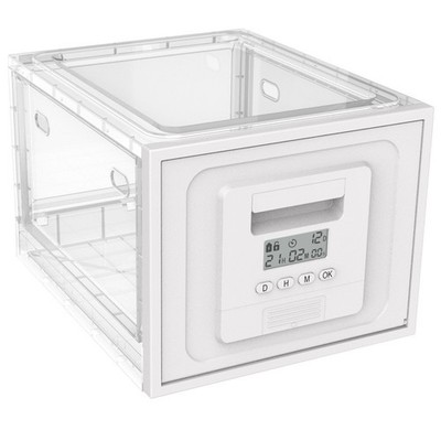 Countdown Timer Lock Box Digital Sicher Aufbewahrung für Medikamente und Elektr