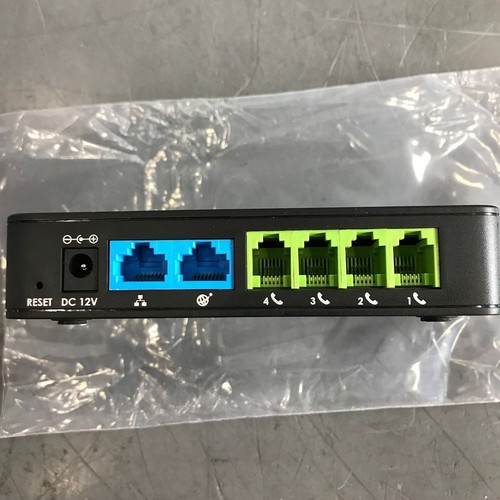 Grandstream HT814 4-Port FXS VoIP Gateway with Gigabit NAT Router, SIP Support - Picture 3 of 10