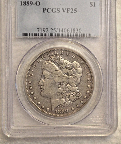 1889 O Morgan Silver Dollar PCGS XF45 Tougher Date Morgan