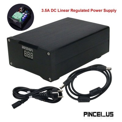 SUPER 3.5A DC Linear Regulated Power Supply 12V Low Noise for Audio Equipment