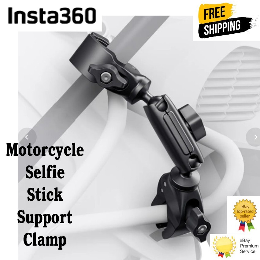 Insta360 Motorcycle Selfie Stick Support Clamp Kit - Insta 360 Support Clamp