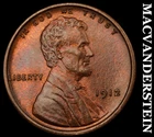 1912 Lincoln Wheat Cent - Choice Gem Brilliant Unc++++  Lustrous  #i5167