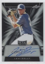 2019 Leaf Metal Draft Black 5/15 Levi Kelly #BA-LK1 Auto 0sd7