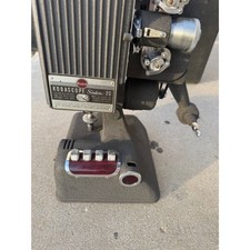 Kodak Kodascope Sixteen-20 Film Projector Silent 16mm Untested W Case