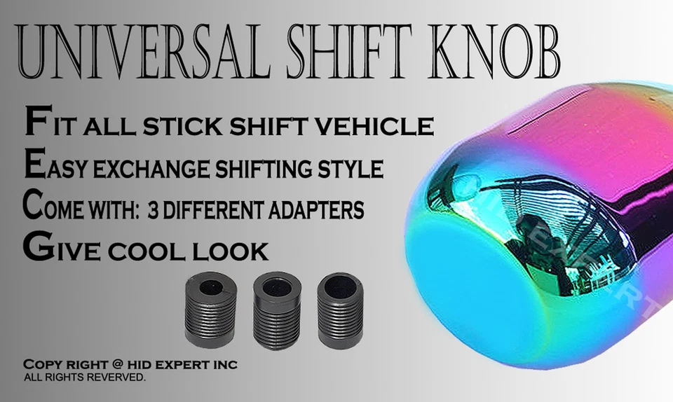 Barra corta Neo cromada palanca de transmisión manual palanca de cambios 5 6 velocidades P352 Foto 3 de 4