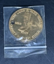 Souvenir Tony Lama Boots El Paso TX Token or Charm on Key Chain Cl.6