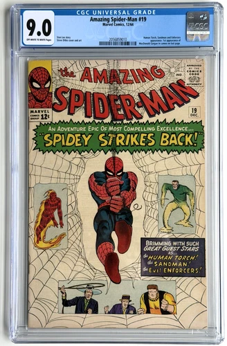 Amazing Spider-Man #19 CGC 9.0 OW/W - First cameo appearance of Mac Gargan