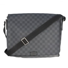 LOUIS VUITTON Shoulder Bag N41271 Damier Grafitto Canvas District GM used
