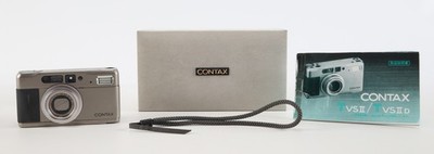 Contax TVS II D 35mm Camera with Data Back, 28-56mm f/3.5-6.5 Vario-Sonnar Lens