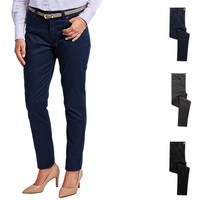 Premier Ladies Womens Performance Chino Jeans Trousers Easycare Stretch Workwear
