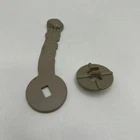 Vintage Star Wars Dagobah Playset Action Lever Arm B & Foot Peg Kenner 1980 ESB