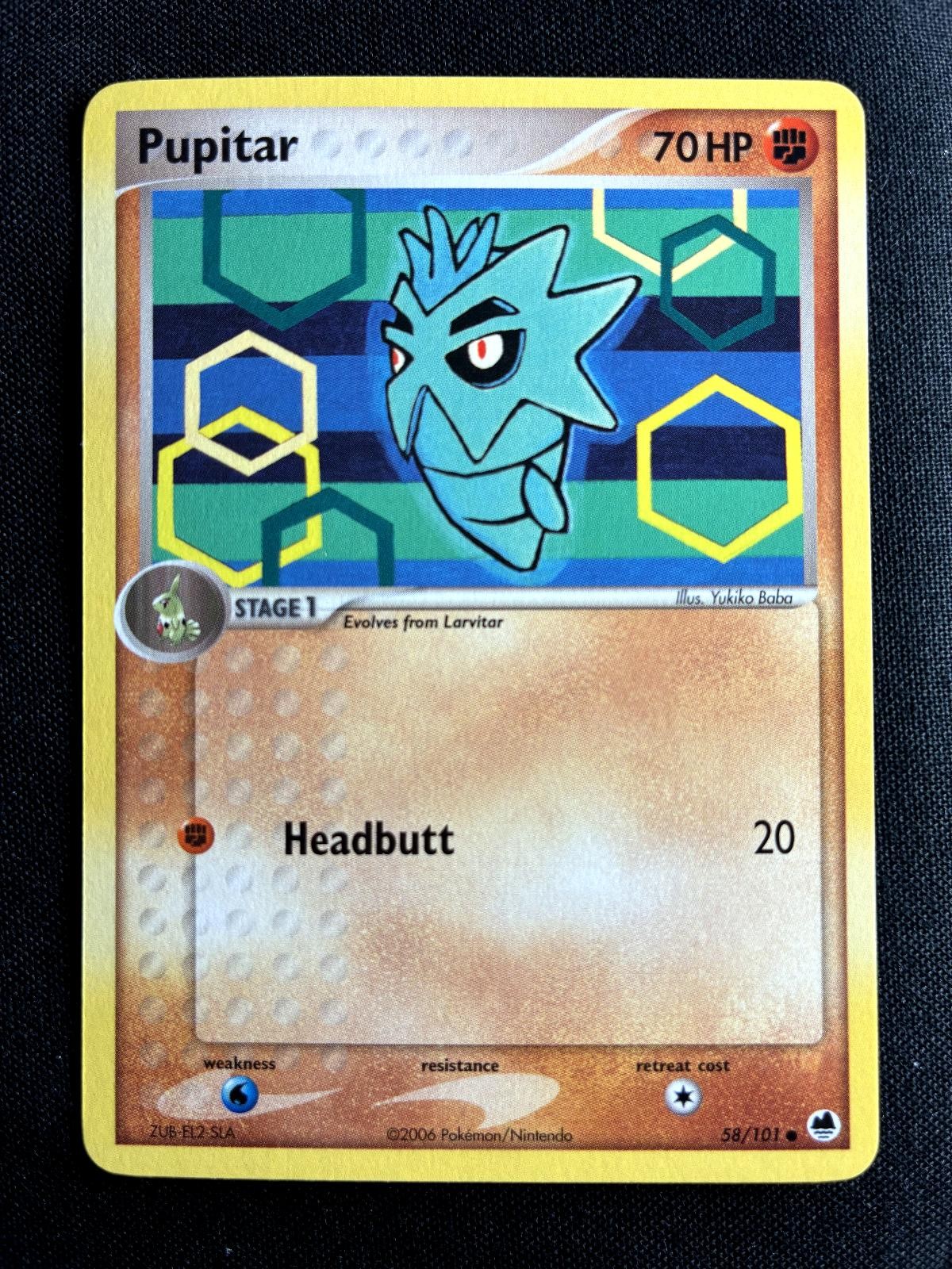 Pupitar 58/101 (LP) - Dragon Frontiers - Non-Holo