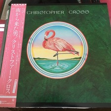 CHRISTOPHER CROSS JAPANESE WARNERS VINYL LP RECORD INSERT OBI