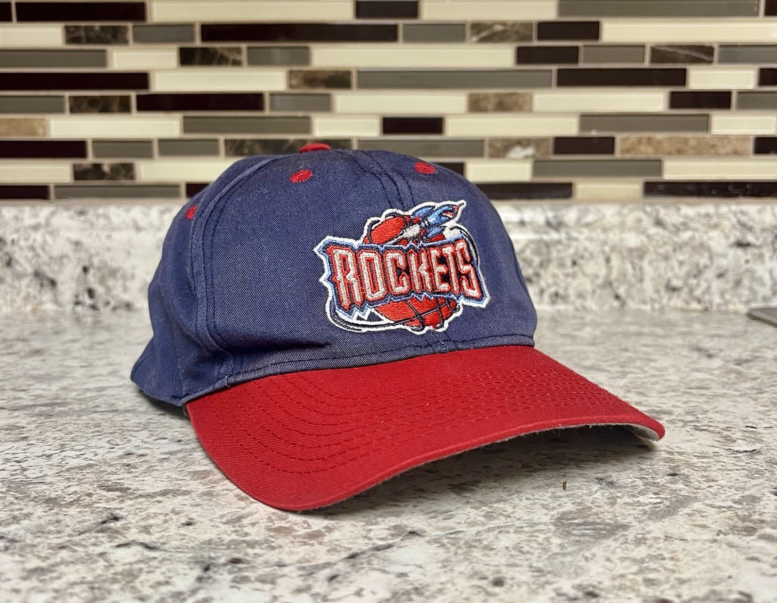 Vintage 90s “Houston Rockets” Logo 7 NBA SnapBack Hat