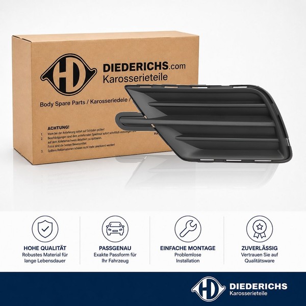 LÜFtungsgitter StossfÄNger Links Diederichs 2297747 FÜR Vw-image