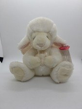 VTG RUSS BERRIE PRAYER Lamb Blessings Angel Wings CROSS Plush Christening