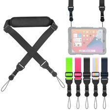 Universal Shoulder Strap, Neoprene Padded Bag Strap with Double Adjustable Bu...
