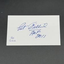 Pat Gillick Signed 3x5 Index Card - Toronto Blue Jays - TTM Authentic Autograph