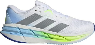 Adidas Adistar 3 Laufschuhe Größe 10,5 weiß UVP 120 £ brandneu JI1238
