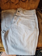 VTG Marithe Francois Girbaud High Rise Jeans Womens Tag 13/14 Light Wash Denim