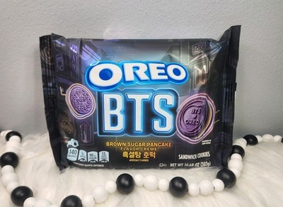 BTS Oreo Limited Edition Brown Sugar Pancake Sandwich Cookies 10.68 oz