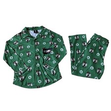 NEW Boston Celtics Pajama Sleepwear Set Shirt Pants Children  s Unisex Size MED/8