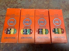 Original “GULF” Dealer Giveaway Crayons