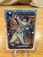 2024 Topps Holiday #H71 Joey Loperfido Toronto Blue Jays Rookie Card RC