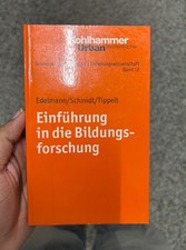 Kohlhammer Einführung in die Bildungsforschu...