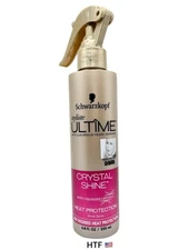 Schwarzkopf Styliste Ultime Crystal Shine & Hold Heat Protection Spray 6.8 Oz