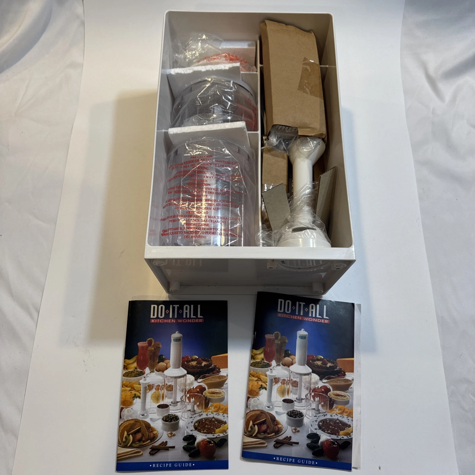 Do-It-All White Kitchen Wonder Stand Kit With Vegetable Peeler