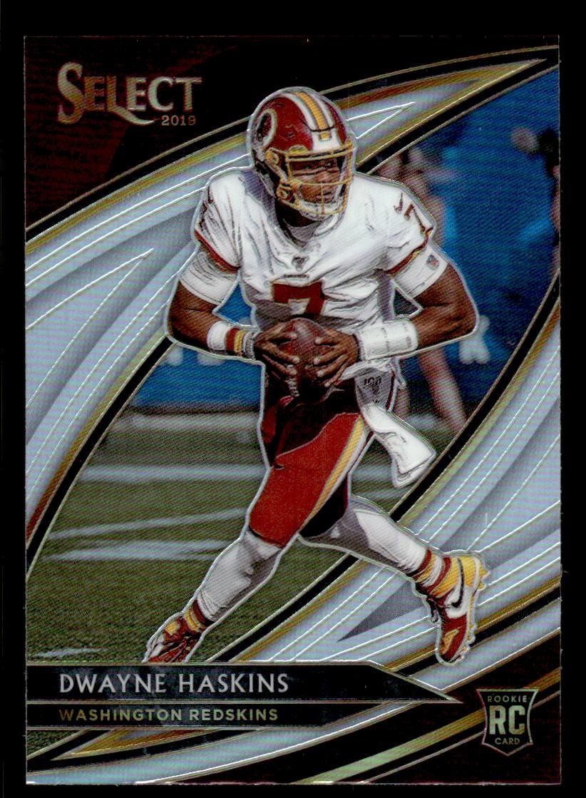 2019 PANINI SELECT DWAYNE HASKINS 223 MINT SILVER PRIZM RC WASHINGTON REDSKINS