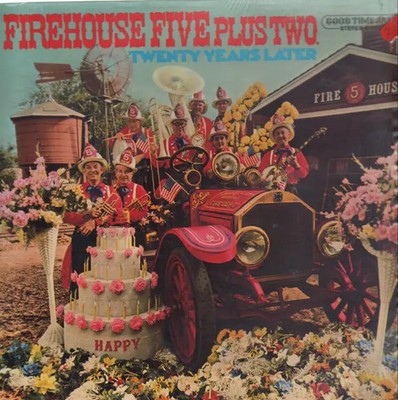 Firehouse Five Plus Two Twenty Years Later NEAR MINT good time jazz Vinyl LP