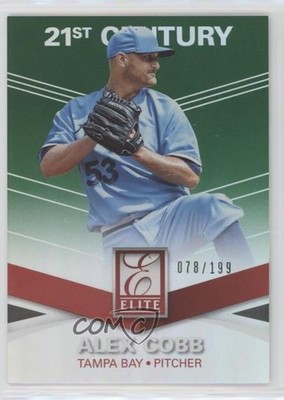 2015 Panini Elite 21st Century 78/199 Alex Cobb #171 1b4