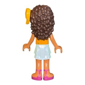 LEGO Friends Minifigure ANDREA frnd190 Music Notes Duet Bow From Set # 41309