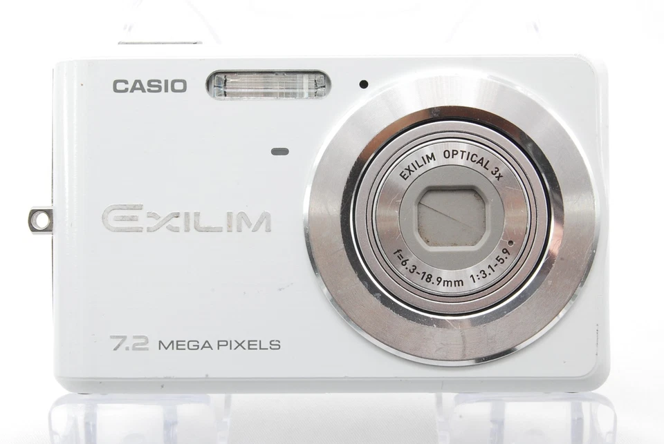 Casio EXILIM ZOOM EX-Z77 7.2MP Digital Camera - White #174010015 - Image 2 of 4