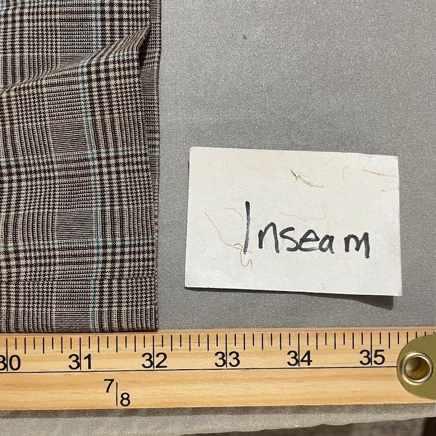 Y2K Mossimo Low Rise Trousers Size 16 Brown Glen … - image 12