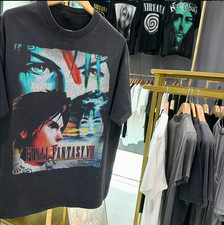 1999 Final Fantasy 8 ' Faded T-Shirt Black XL