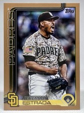 Jeremiah Estrada #US263 - 2025 Topps Update Series Gold Border SP /2025 Padres