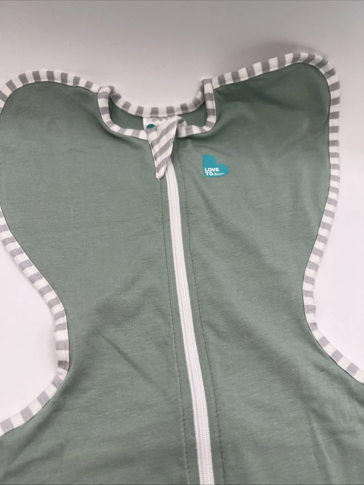 Love To Dream Swaddle UP Lite 1.0 Tog Swaddle Wrap pequeno 8-13 libras azul - Imagem 2 de 4