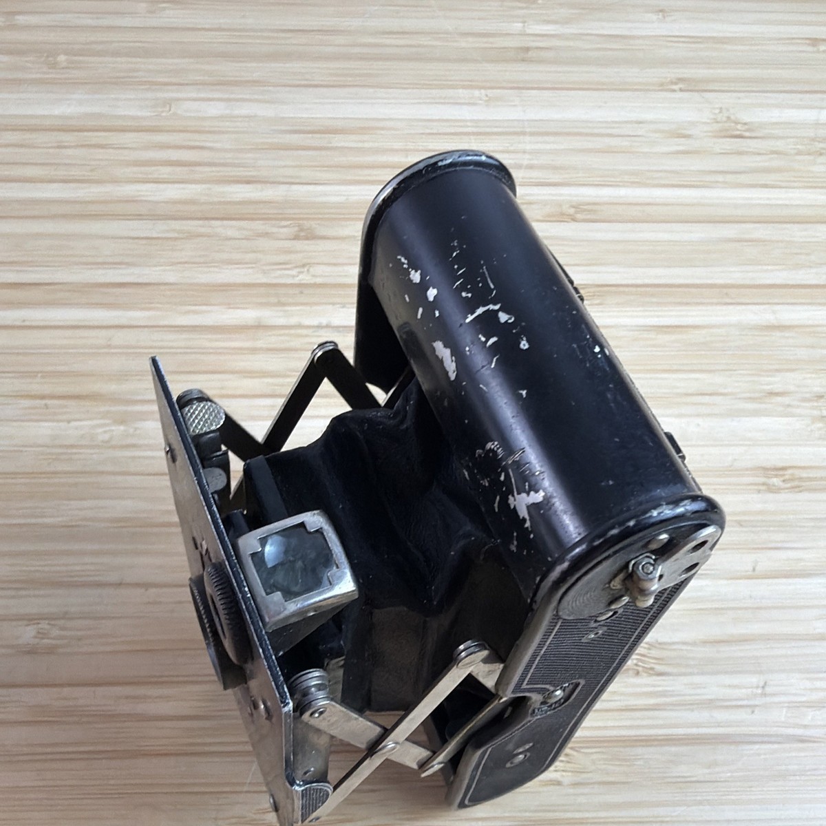 1912年／BEST POCKET KODAK。【戦前カメラ　A-127】。 Vintage Eastman Kodak No A-127 Vest Pocket Folding Camera Untested
