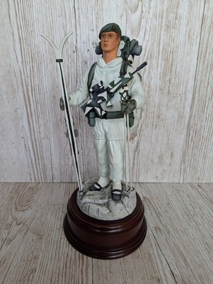 BALLANTYNES ROYAL MARINES SKIFAHRER ARTIC WARFARE ORNAMENT/FIGUR