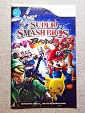 Super Smash Bros Brawl Instruction Manual Only - Nintendo Wii