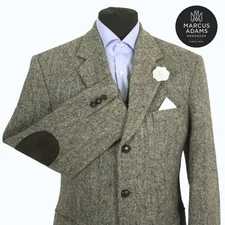 Harris Tweed Jacket Blazer 40S Country Weave BARUTTI EDITION Hacking Hacking