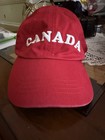 Roots Red Adjustable Canada Theme Baseball Cap Hat Men’s One Size — photo 1