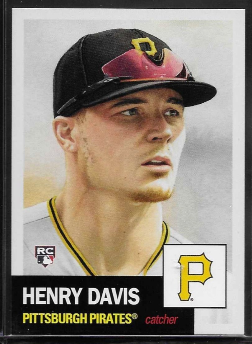 2024 Topps MLB® Living Set® # 724 HENRY DAVIS RC Pittsburgh Pirates 1,768 PR c