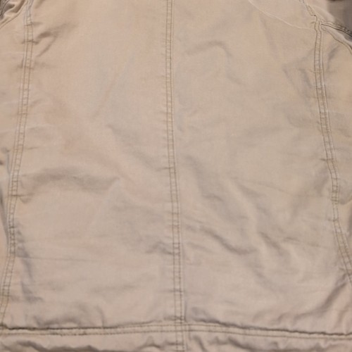 Giacca vintage Hollister Carpinteria Y2K kaki sherpa pelliccia sintetica uomo XL - Foto 14 di 14