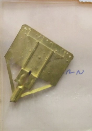 Kemtron 6362 HO Scale Pilot Deck Brass Part